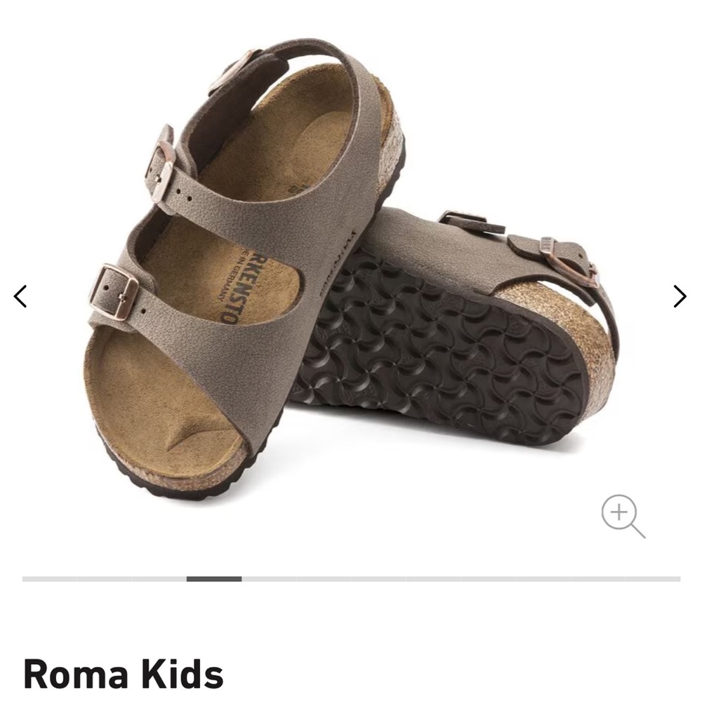 Birkenstock Roma Kids Sandals - Mocha